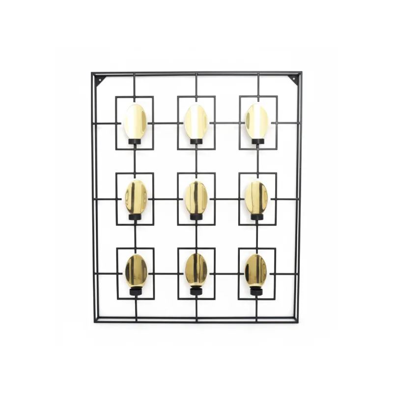 DESROCH DECOR WALL DECOR PARED MULTI-CANDLE WALL HOLDER