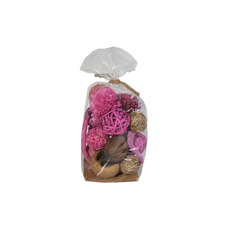 DESROCH DECOR DECORATIVE MULBERRY DECO BAG FLORALS