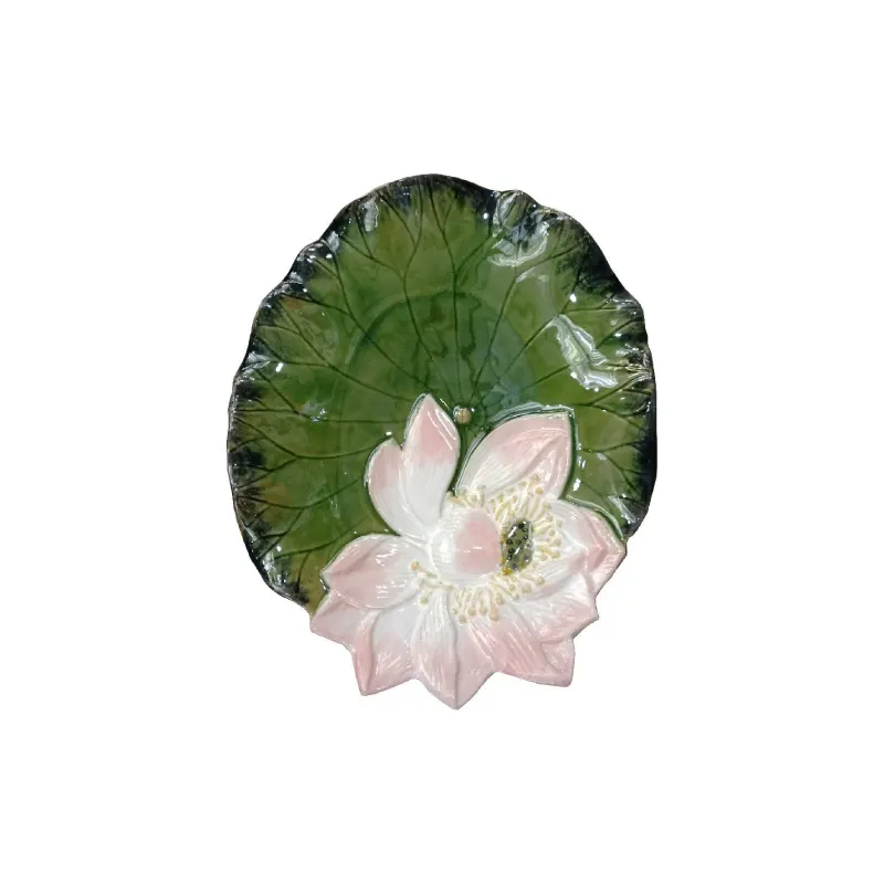 DESROCH DECOR WALL DECOR ROYAL DECOR LOTUS WALL PLATER