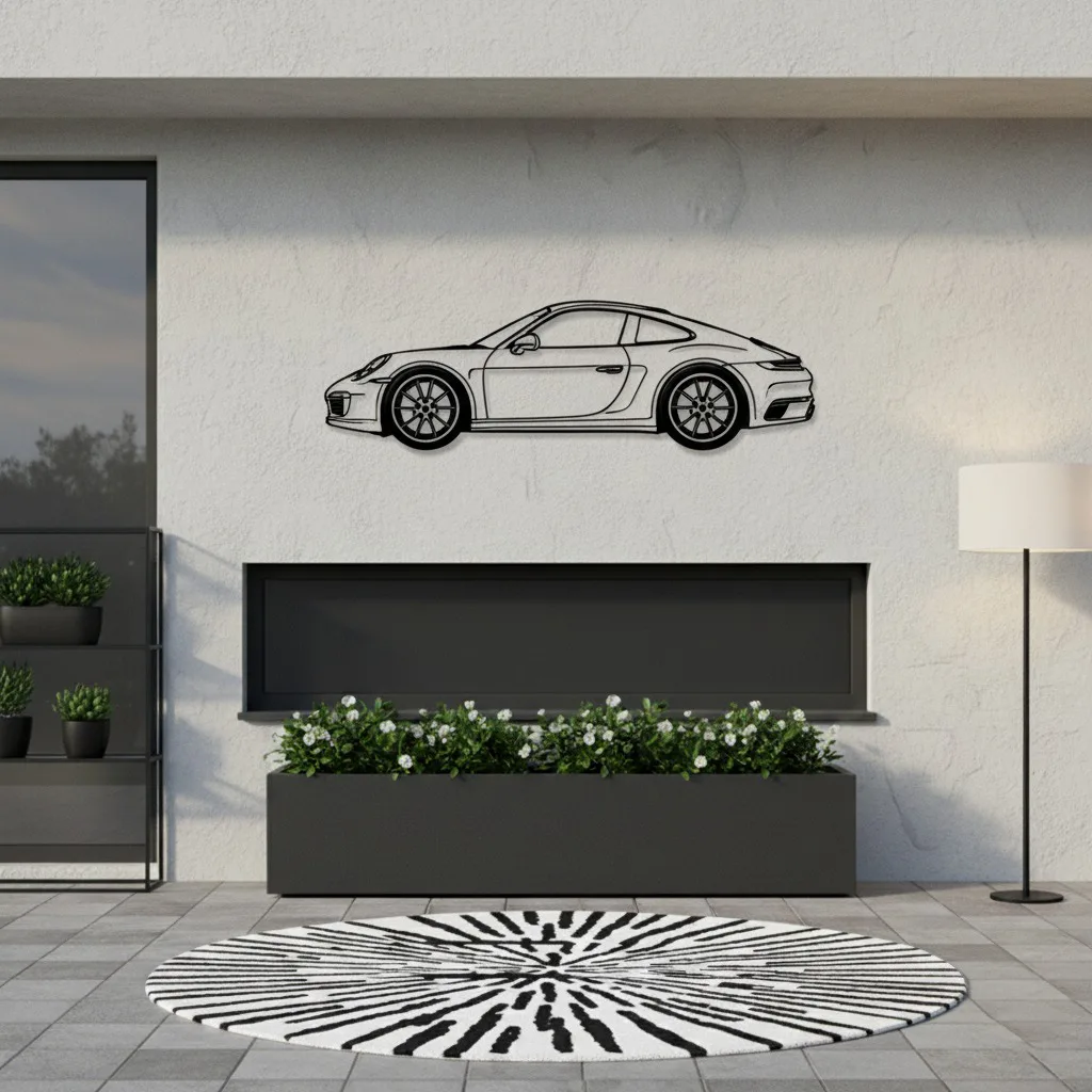 Custom Frame Car Wall Art – Premium Metal Designs - view 3