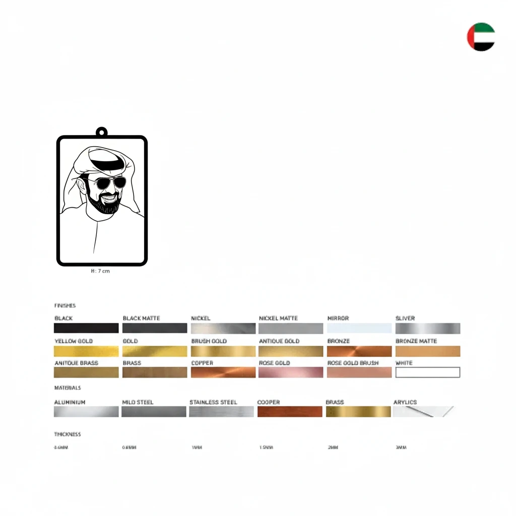 Ammar bin Humaid Al Nuaimi Car Hanging - view 3