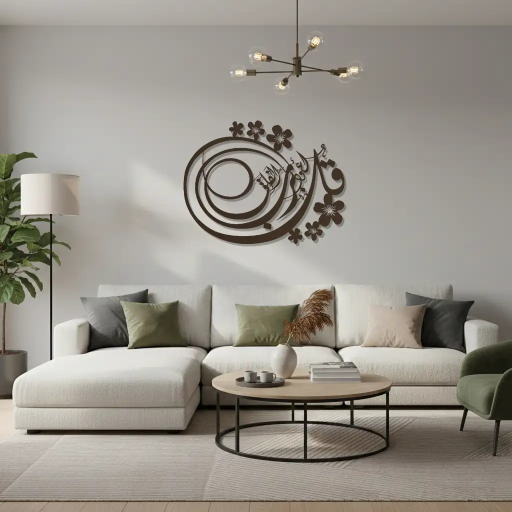 Surah al-Falaq - قُلْ أَعُوذُ بِرَبِّ الْفَلَقِ   - Premium Islamic Wall Art - view 2