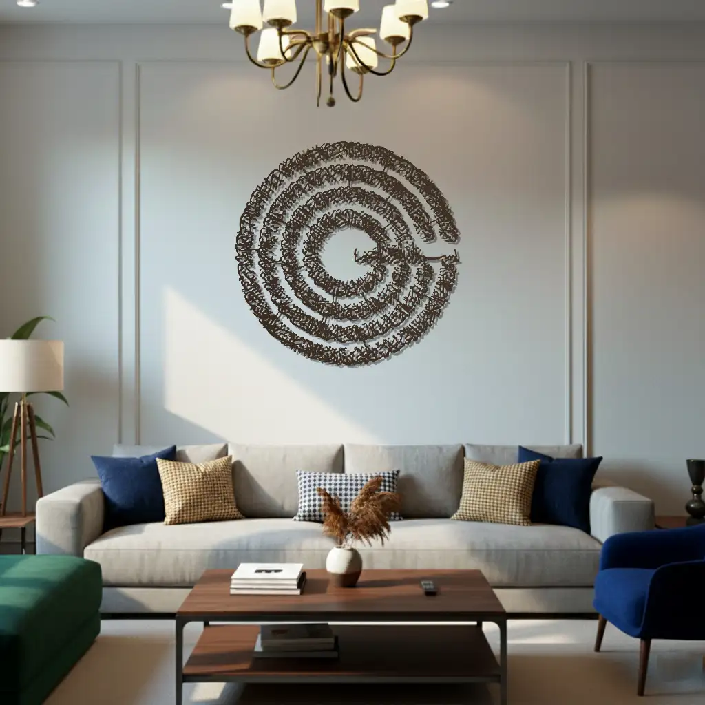 Four Qul Surah Set - مجموعة سور قُل الأربعة- Premium Islamic Wall Art - view 3