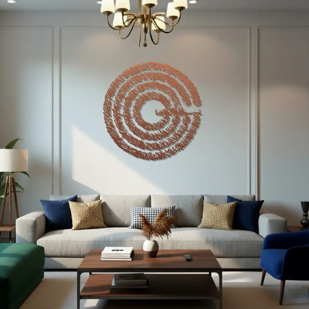 Four Qul Surah Set - مجموعة سور قُل الأربعة- Premium Islamic Wall Art - view 5