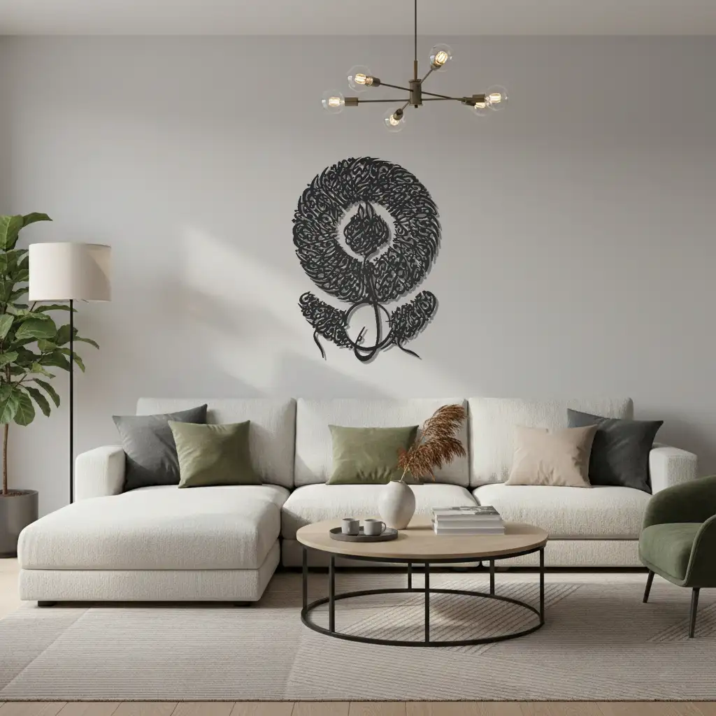 Surah Al-Hashr - سورة الحشر - الآية 9- Premium Islamic Wall Art - view 1