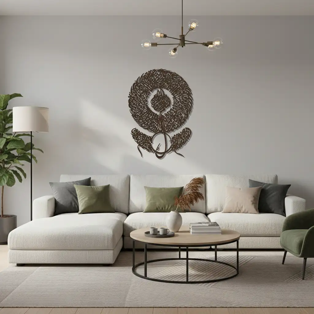 Surah Al-Hashr - سورة الحشر - الآية 9- Premium Islamic Wall Art - view 5