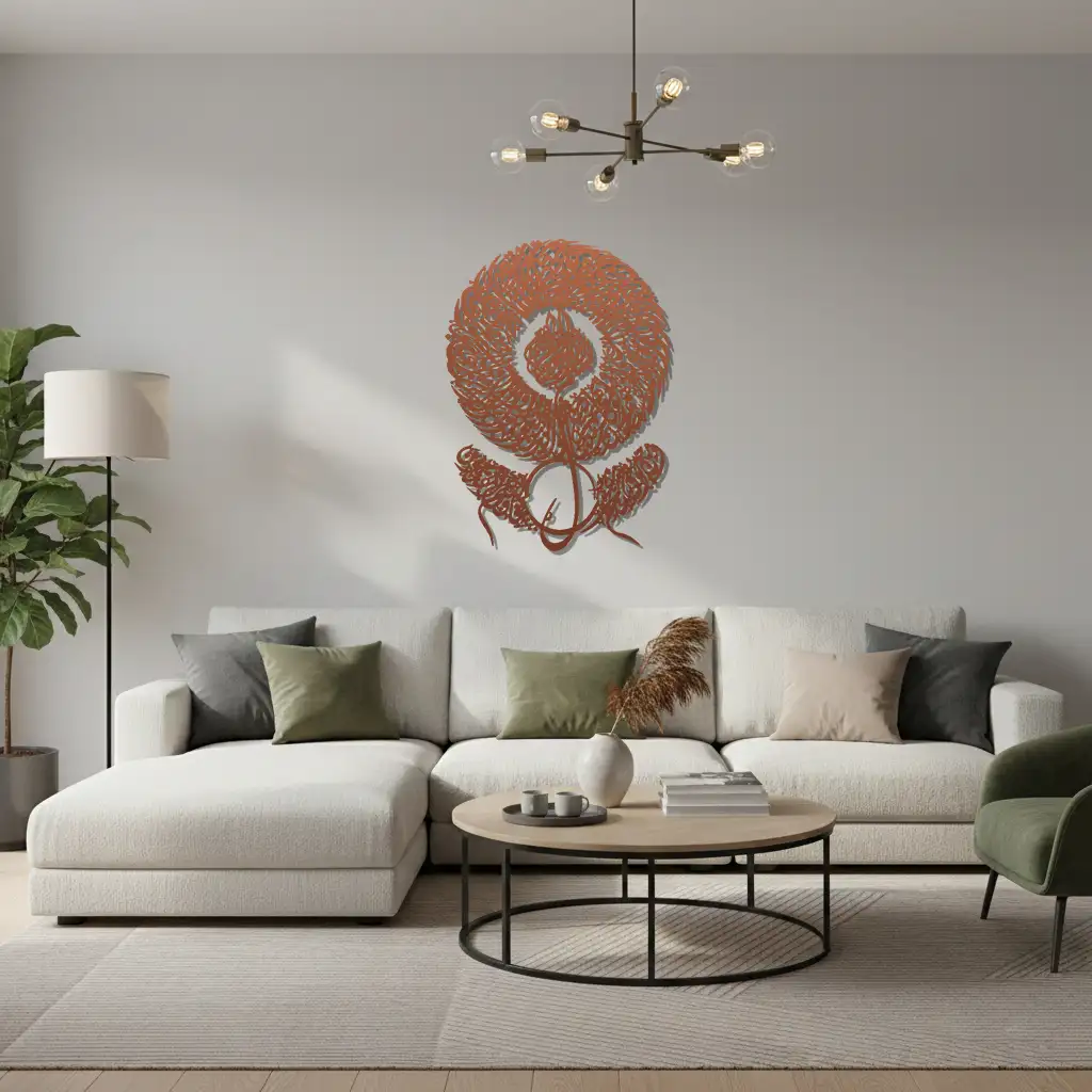 Surah Al-Hashr - سورة الحشر - الآية 9- Premium Islamic Wall Art - view 4