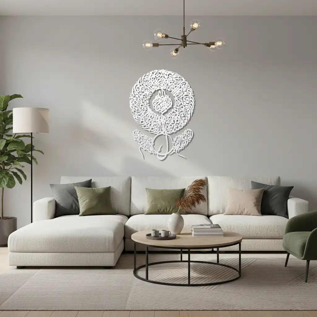 Surah Al-Hashr - سورة الحشر - الآية 9- Premium Islamic Wall Art - view 2