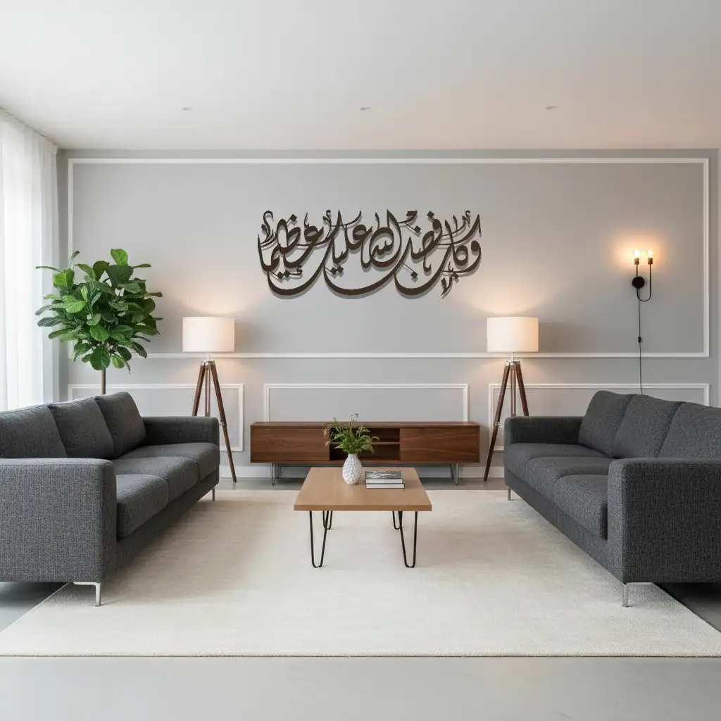 Fadlo Allah جداريـــة فضــل الله- Premium Islamic Wall Art - view 4