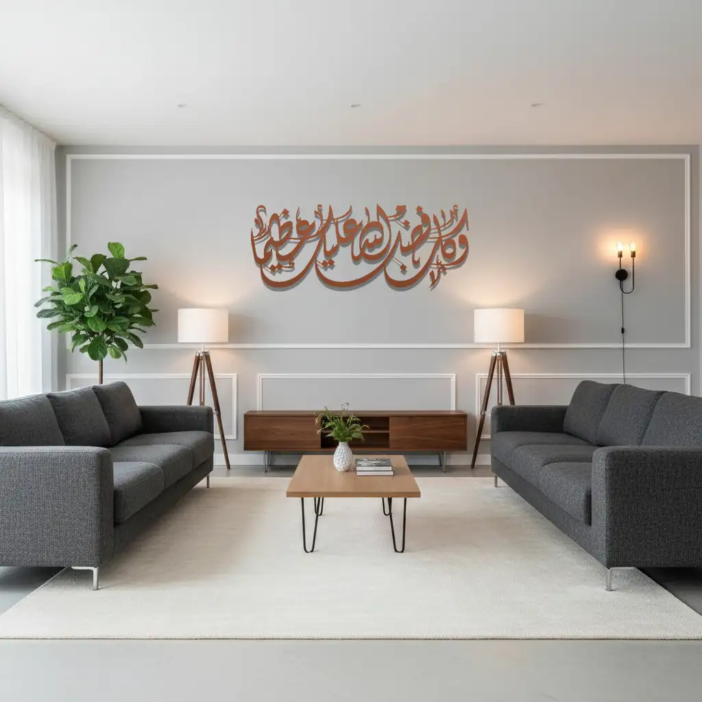 Fadlo Allah جداريـــة فضــل الله- Premium Islamic Wall Art - view 2