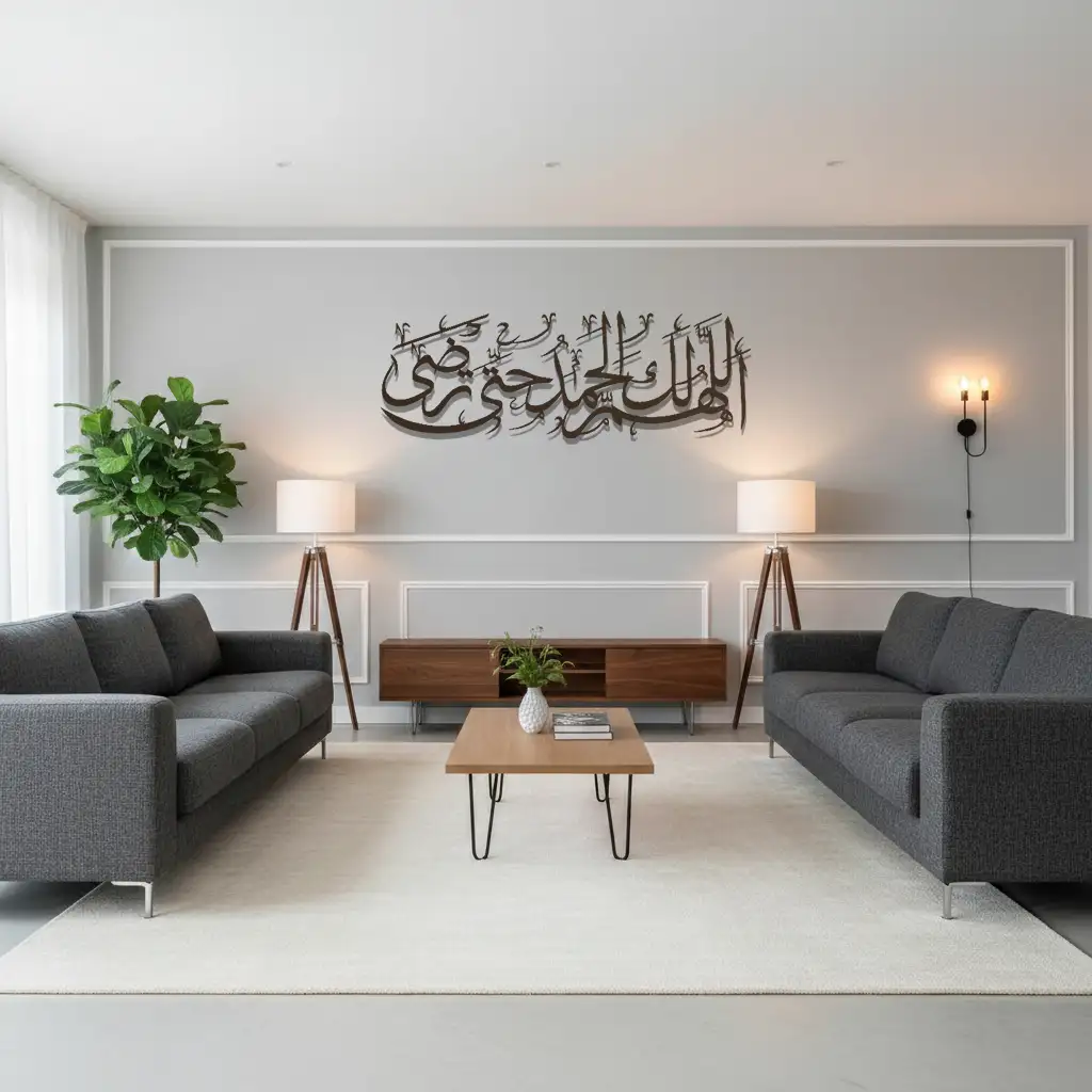 Jidāriyat Du'ā al-Madkhal wal-Makhraj - جدارية دعاء المدخل والمخرج - Premium Islamic Wall Art - view 4