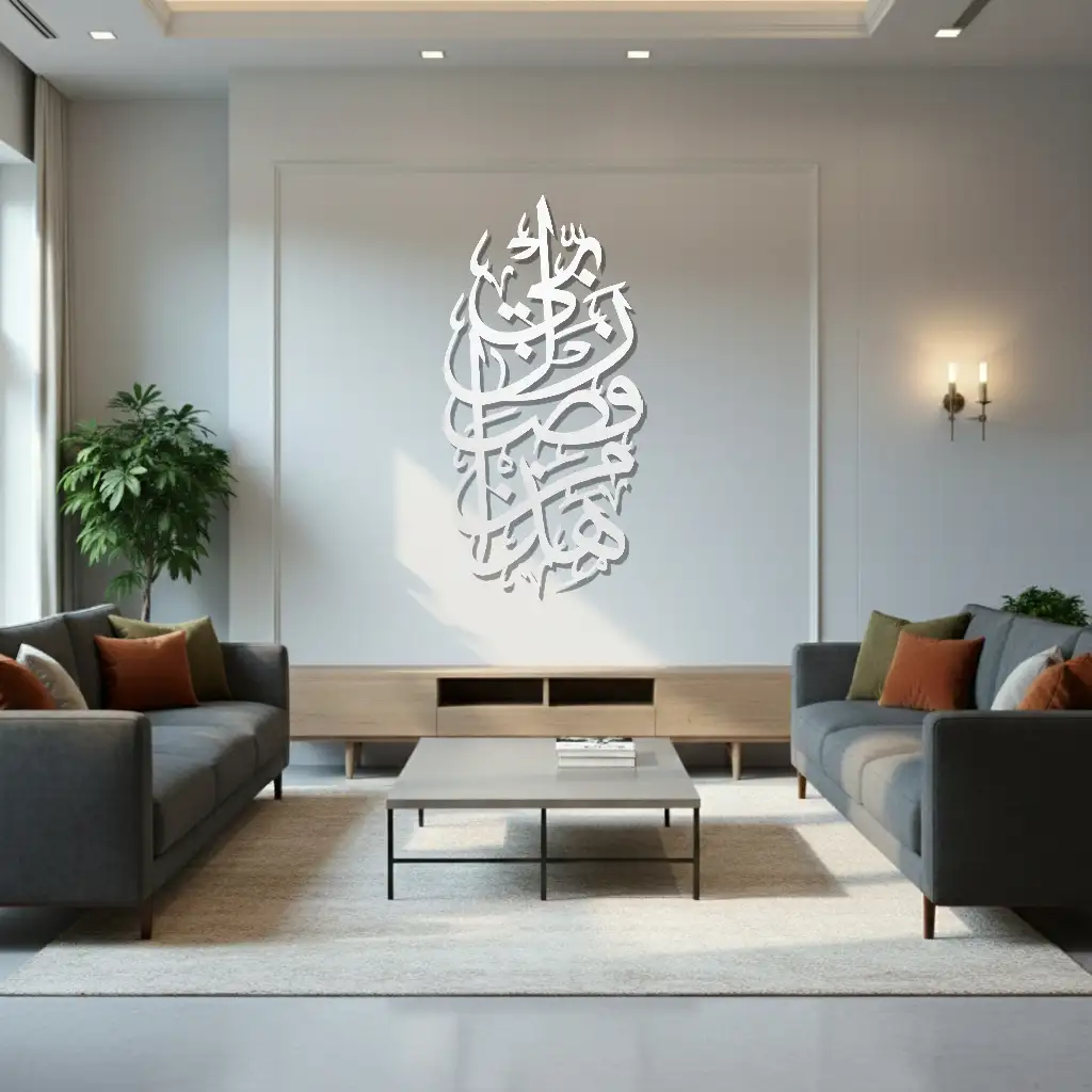 Hādhā min fadli Rabbī - هَٰذَا مِن فَضْلِ رَبِّي - Premium Islamic Wall Art - view 5