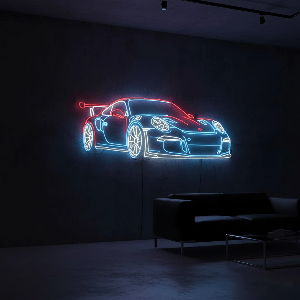 Custom Neon Car Art – Premium Personalized Neon Designs - view 5