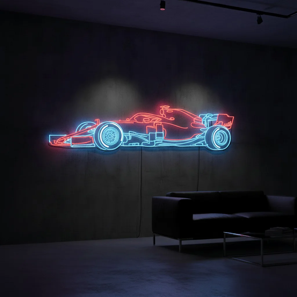 Custom Neon Car Art – Premium Personalized Neon Designs - view 4
