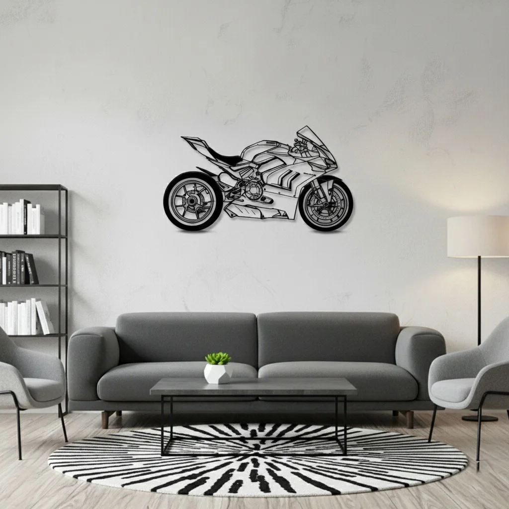 Custom Frame Bike Wall Art – Premium Metal Designs - view 3