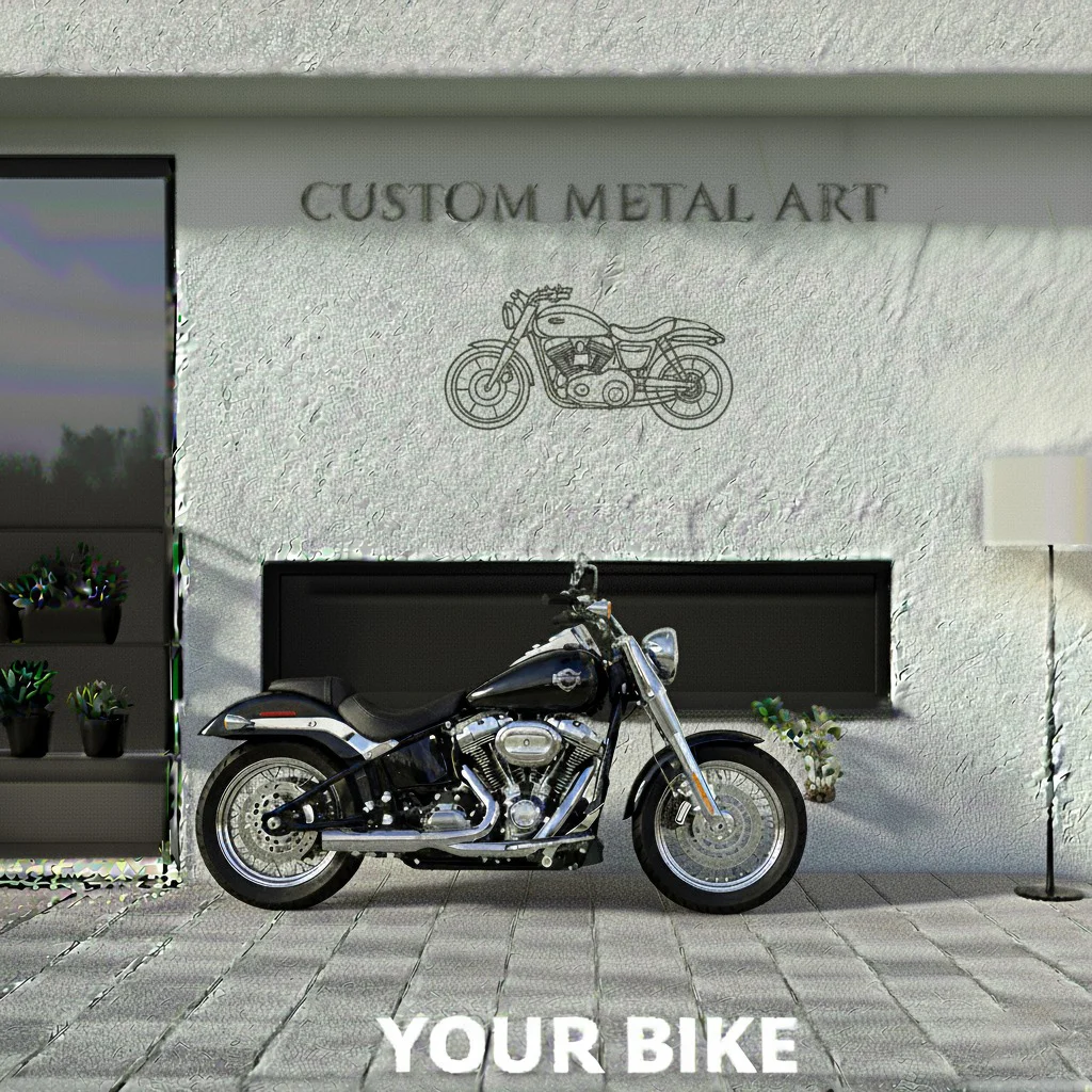 Custom Frame Bike Wall Art – Premium Metal Designs - view 4