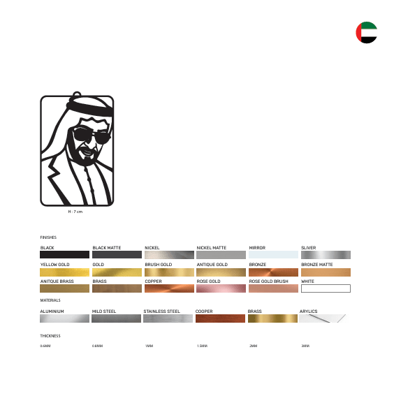 Sheikh Zayed Bin Sultan Al Nahyan - view 3
